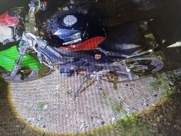 Малолетний мотоциклист попал в аварию в Оловянной